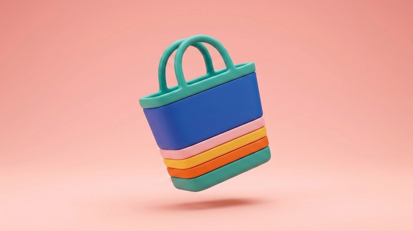 Mand sidder afslappet ved køkkenbordet efter et køb, en ny æske på bordet.